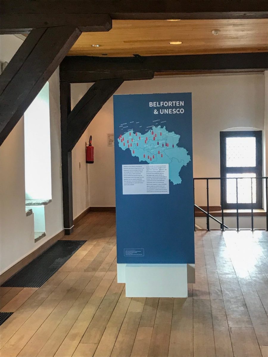 Het belfort Unesco werelferfgoed