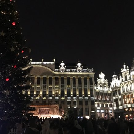 Kerstsfeer in Brussel