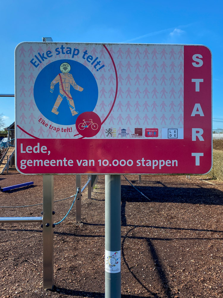 10.000 stappen wandeling in Lede