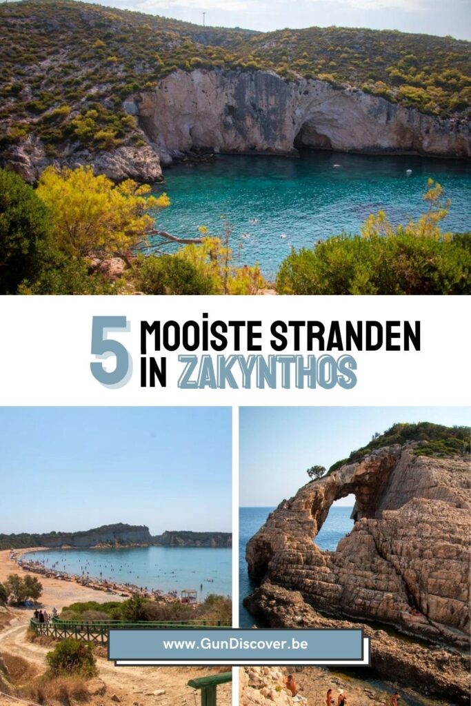 5 mooiste stranden in Zakynthos