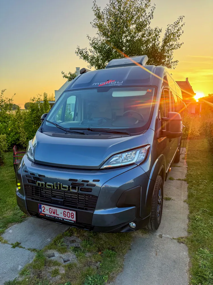 Eerste keer weg met de mobilhome
