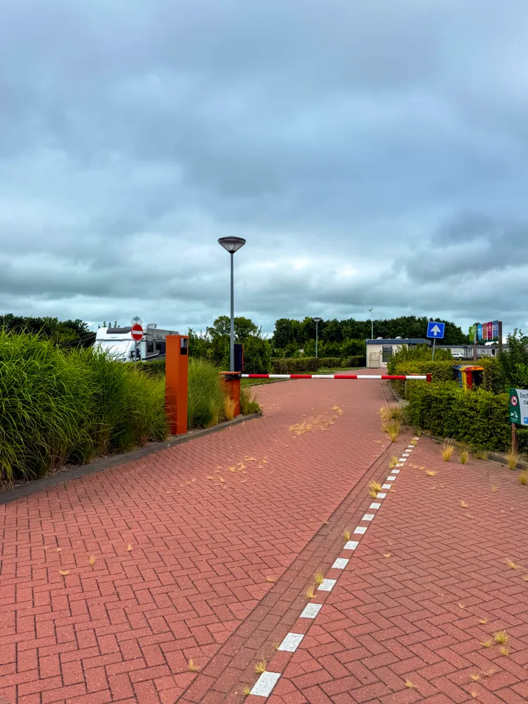 Camper parkeerplaats