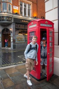 Dag 1 van 4 daagse in Londen.