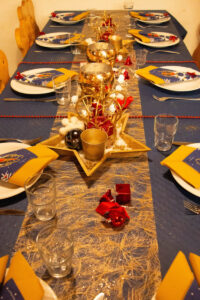 Tafeldecoratie Nieuwjaar