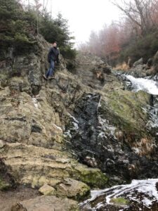 Waterval van de Bayehon.