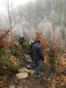 Waterval van de Bayehon.