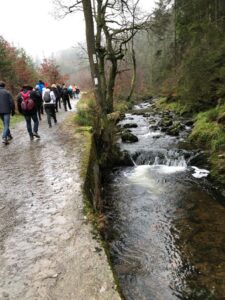 Waterval van de Bayehon.